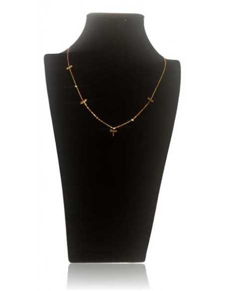 Collier acier inoxydable motifs libellules