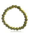 Bracelet Peridot pierres boules 8 mm