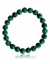 Bracelet malachite véritable pierres boules 8 mm